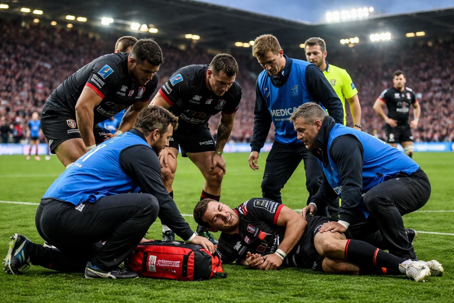 le stade toulousain fait face à une nouvelle blessure majeure, un coup dur qui pourrait affecter la dynamique et les performances de l'équipe.