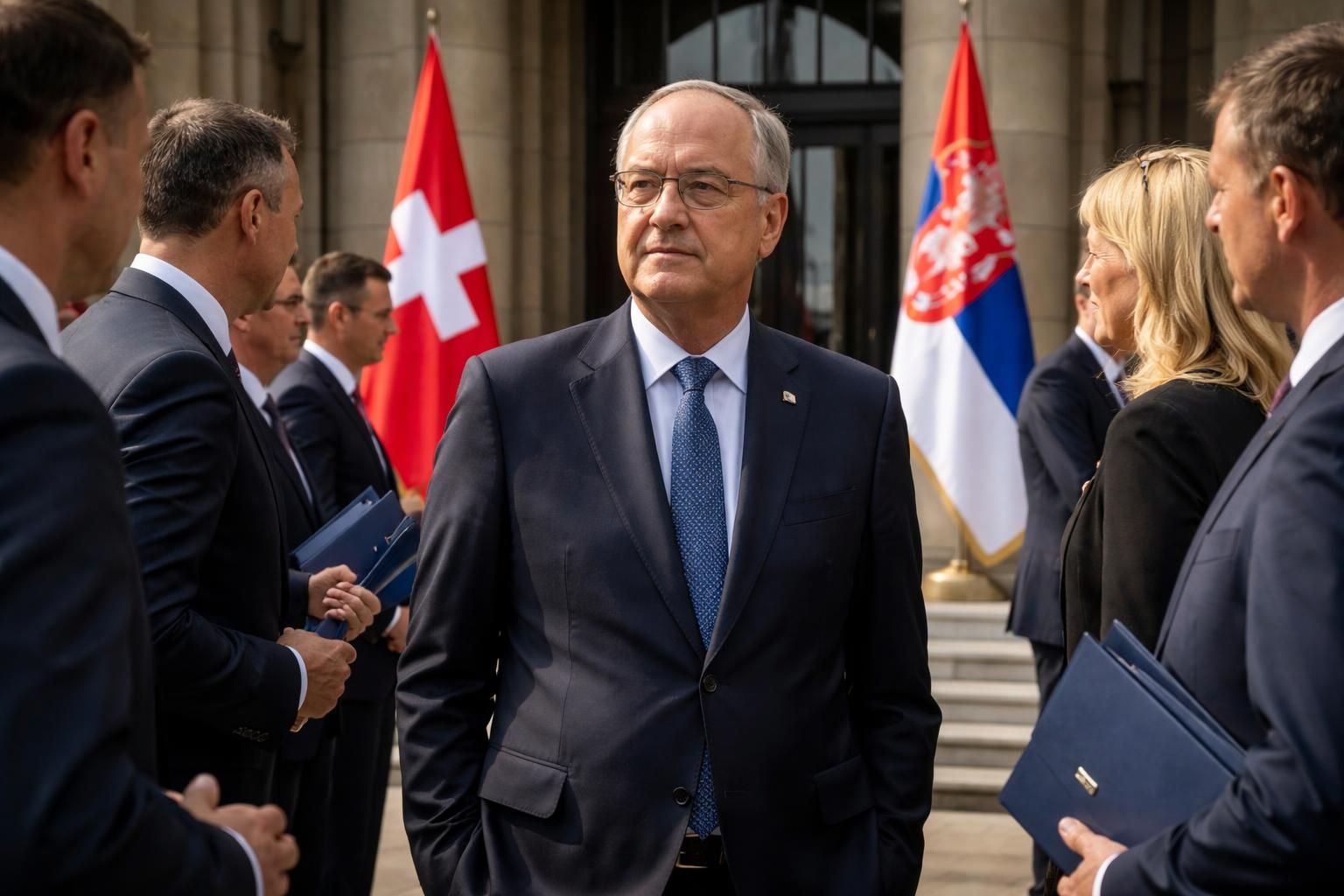 découvrez les enjeux diplomatiques et les messages symboliques forts lors du déplacement de guy parmelin à belgrade, une visite marquée par la délicatesse des relations internationales.