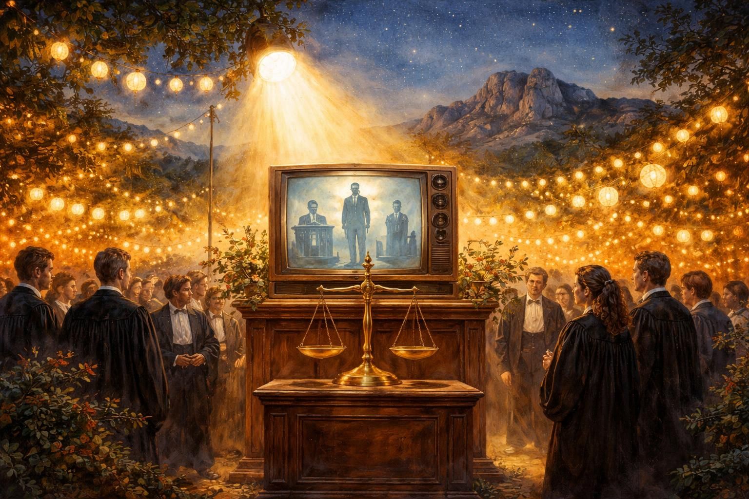 le festival lumière des alpilles met en lumière le patrimoine télévisuel à travers le thème de la justice, offrant une exploration unique et captivante pour tous les passionnés de télévision et de droit.