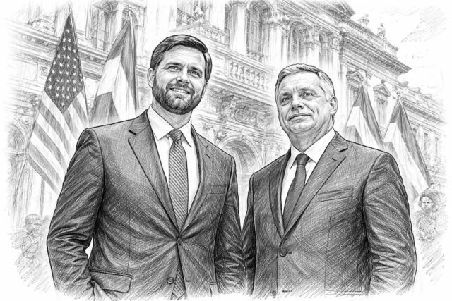 Le-vice-president-americain-JD-Vance-en-visite-en-Hongrie-pour-affirmer-son-soutien-a-Viktor-Orban-640x427 Attaquer l’Iran : Trump confronté à ses contradictions et la frustration croissante du camp MAGA