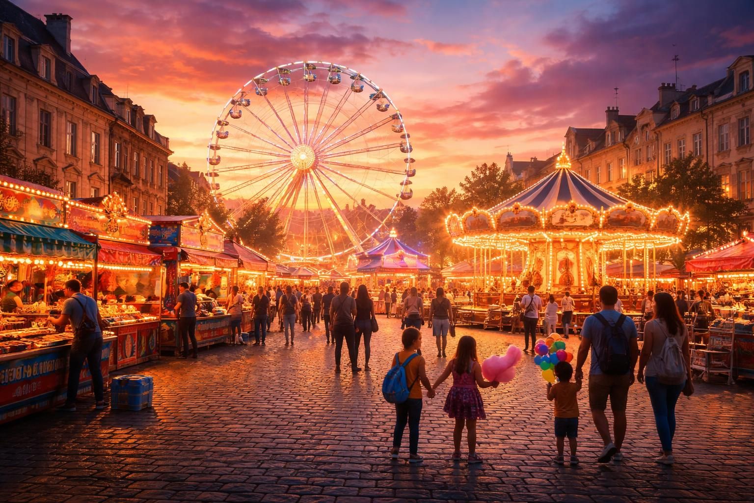 découvrez l'ambiance vibrante qui s'installe à tours avant le lancement tant attendu de la fête foraine, un événement incontournable rempli de joie et d'activités pour tous.