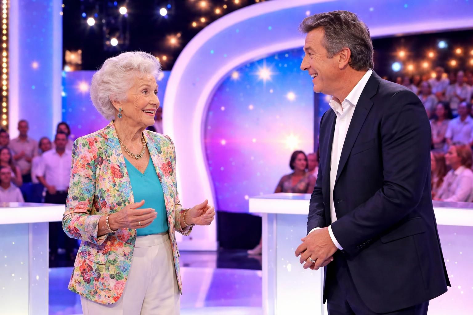 découvrez l'émouvant moment dans les 12 coups de midi où une candidate de 93 ans affirme fièrement à jean-luc reichmann : « je ne suis pas une vieille grand-mère ! » un témoignage de vitalité et de détermination à ne pas être définie par l'âge.