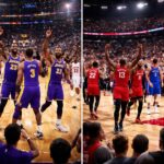 les lakers s'imposent à portland malgré l'absence de luka doncic et austin reaves, pendant que miami assure une victoire convaincante contre les clippers à domicile.