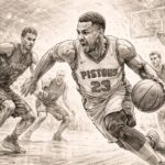 les pistons remportent une victoire solide contre le magic avec un score final de 98-83, revivez les meilleurs moments du match sur rds.