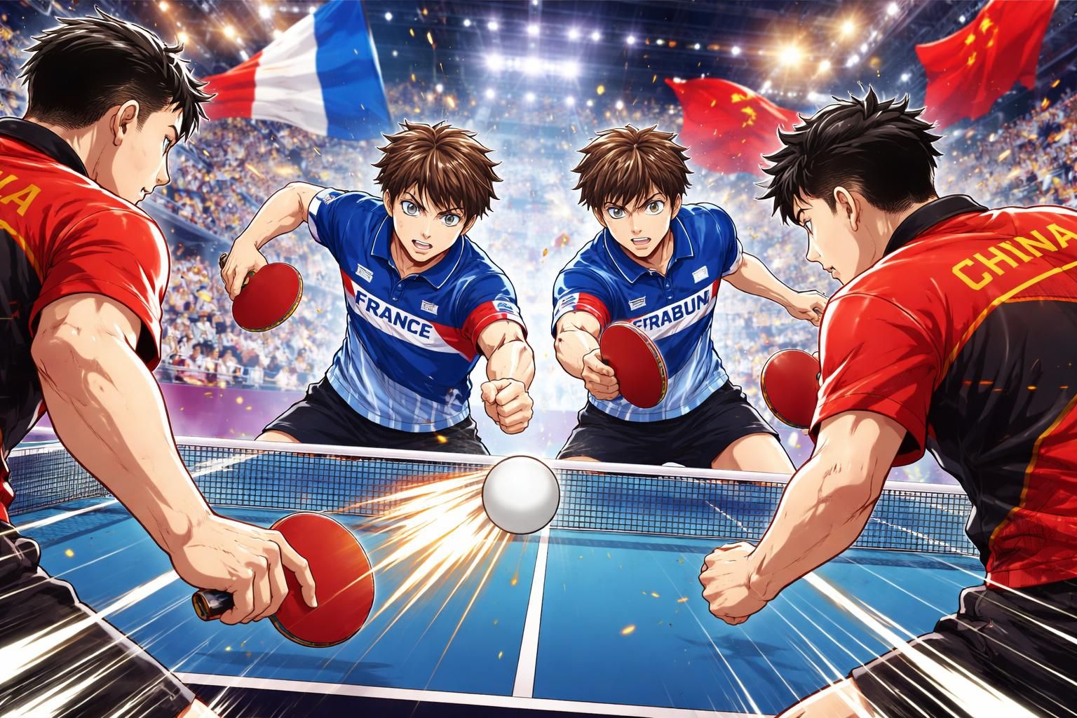 découvrez comment les frères lebrun et l'équipe de france de tennis de table préparent leurs ambitions face aux redoutables adversaires chinois lors du mondial par équipes, dans un reportage exclusif du parisien.