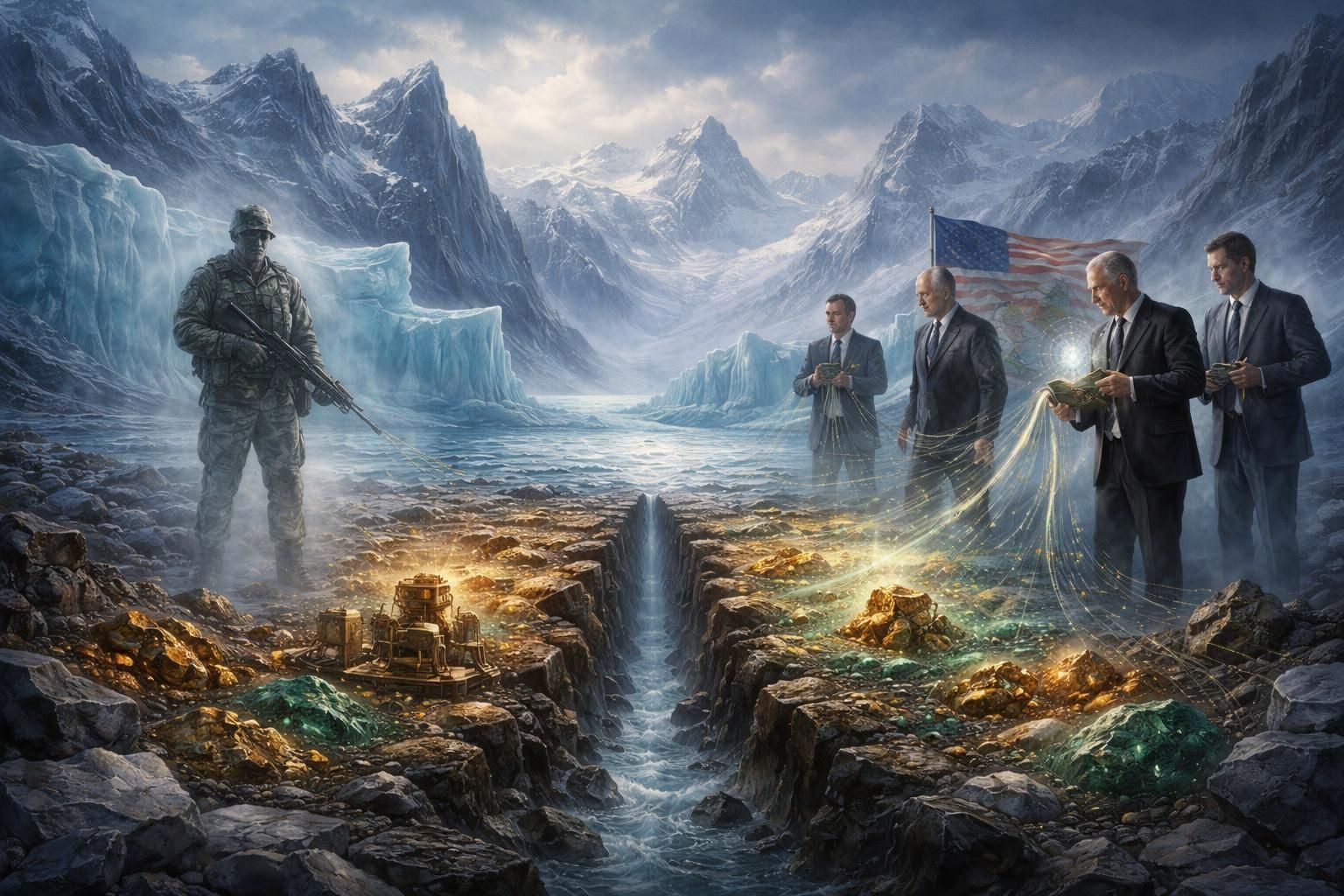 découvrez comment wall street s'intéresse aux terres rares du groenland, une région stratégique où même l'armée n'a pas réussi à prendre le contrôle.