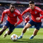 ligue des champions : lookman et hancko de l'atlético madrid reprennent l'entraînement en préparation du match crucial contre arsenal. suivez toutes les actus sur africafootunited.