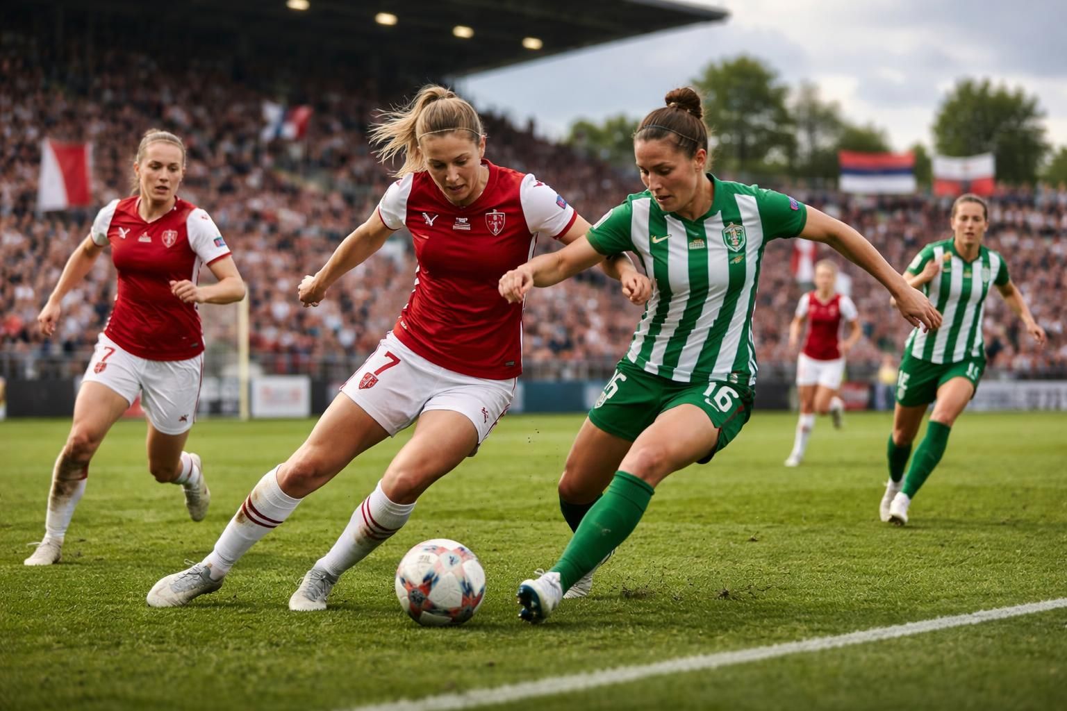 dans un match intense de la ligue des champions féminine, metz a réussi à obtenir un match nul important à l'extérieur contre ferencvaros, renforçant ses chances dans la compétition.