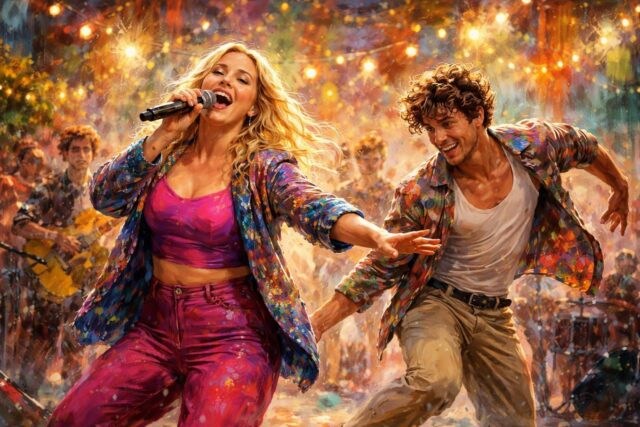 Lola-Dubini-et-Mathieu-Forget-fils-de-lancien-champion-Guy-Forget-sillustrent-dans-le-clip-officiel-de-Dansons--640x427 Camille Cottin, étoile montante du Festival de cinéma d'Angoulême, enchante les cœurs