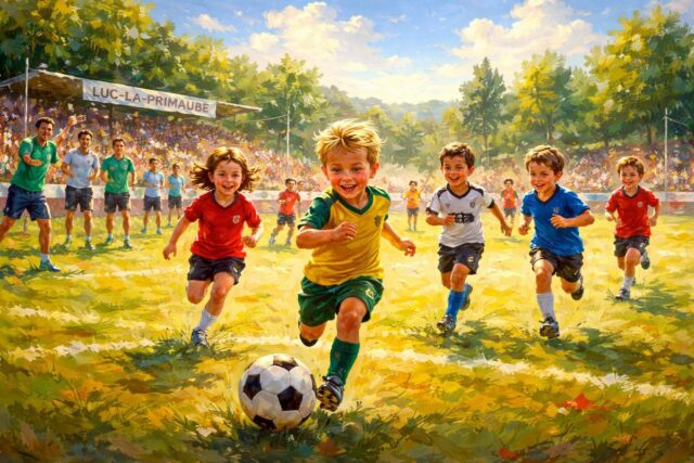 Luc-la-Primaube-Lecole-de-football-rayonne-par-sa-dynamique-et-son-enthousiasme-640x427 Championnats du Monde d'Athlétisme : Nafi Thiam s'élance dans l'heptathlon en réalisant un 100 m haies en 13,61 secondes