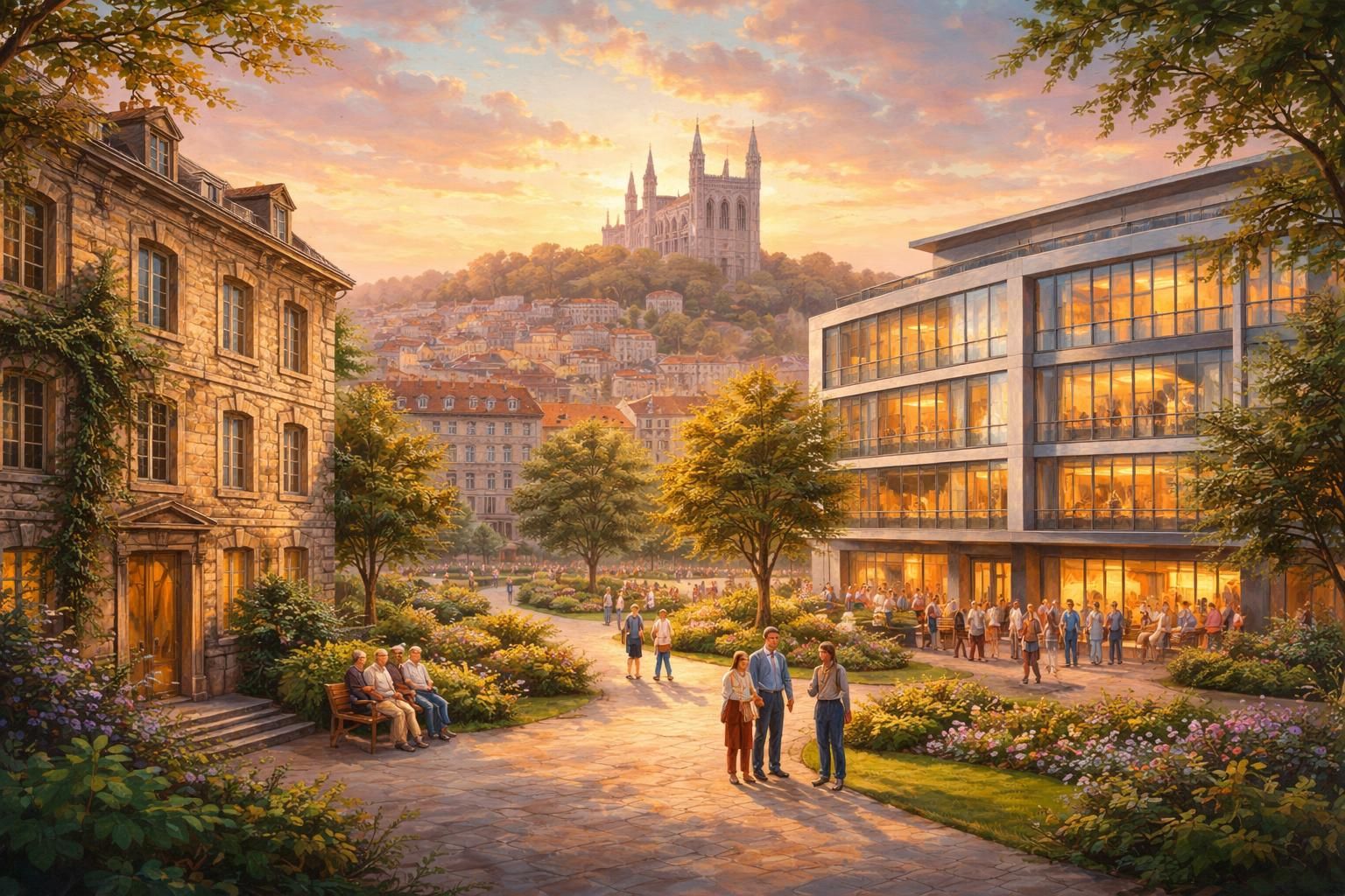 lyon amorce la transition des ehpad traditionnels vers des structures innovantes pour mieux répondre aux besoins des personnes âgées.