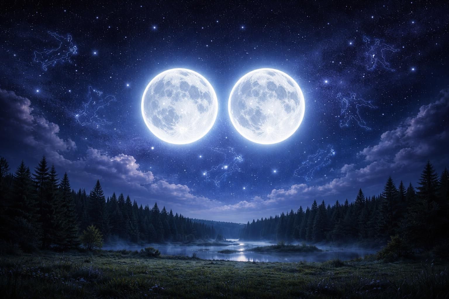 découvrez en mai 2026 un phénomène cosmique rare avec deux pleines lunes illuminant le ciel, un événement aux influences puissantes qui touchera particulièrement cinq signes du zodiaque.