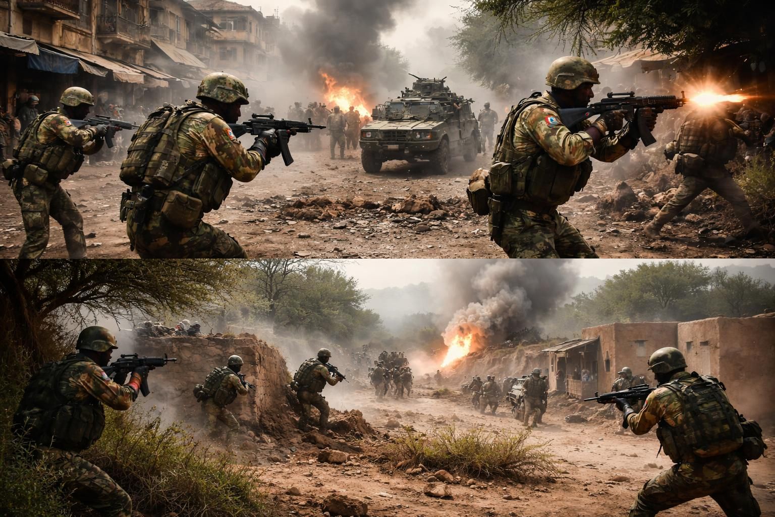 suivez les affrontements en cours au mali, à bamako et dans les régions intérieures, entre les forces armées et les groupes terroristes. dernières informations et analyses sur la situation sécuritaire.