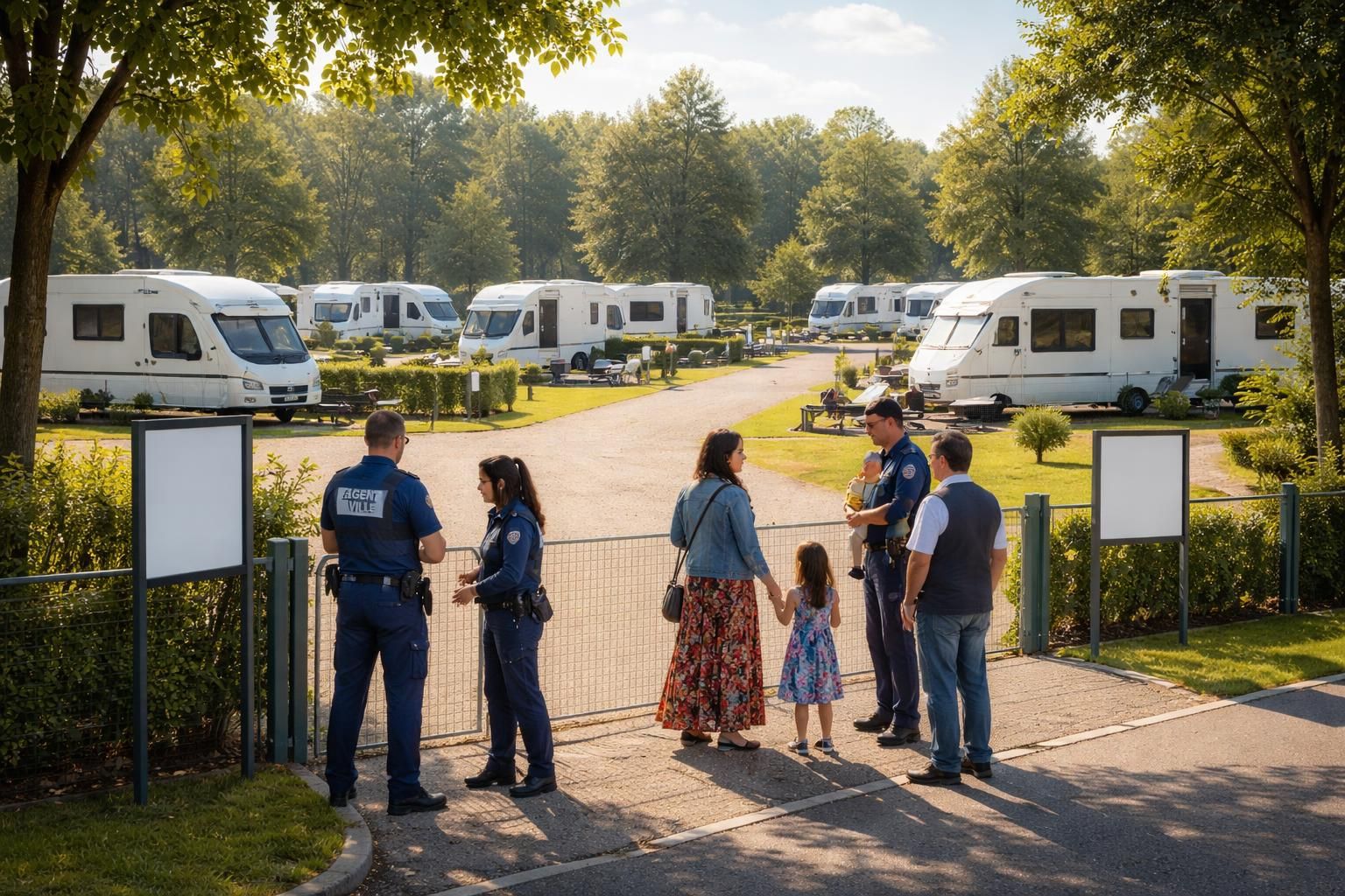 manhay organise et sécurise l’accueil des gens du voyage en mettant en place des infrastructures adaptées et des mesures de sécurité pour garantir un séjour serein et respectueux.