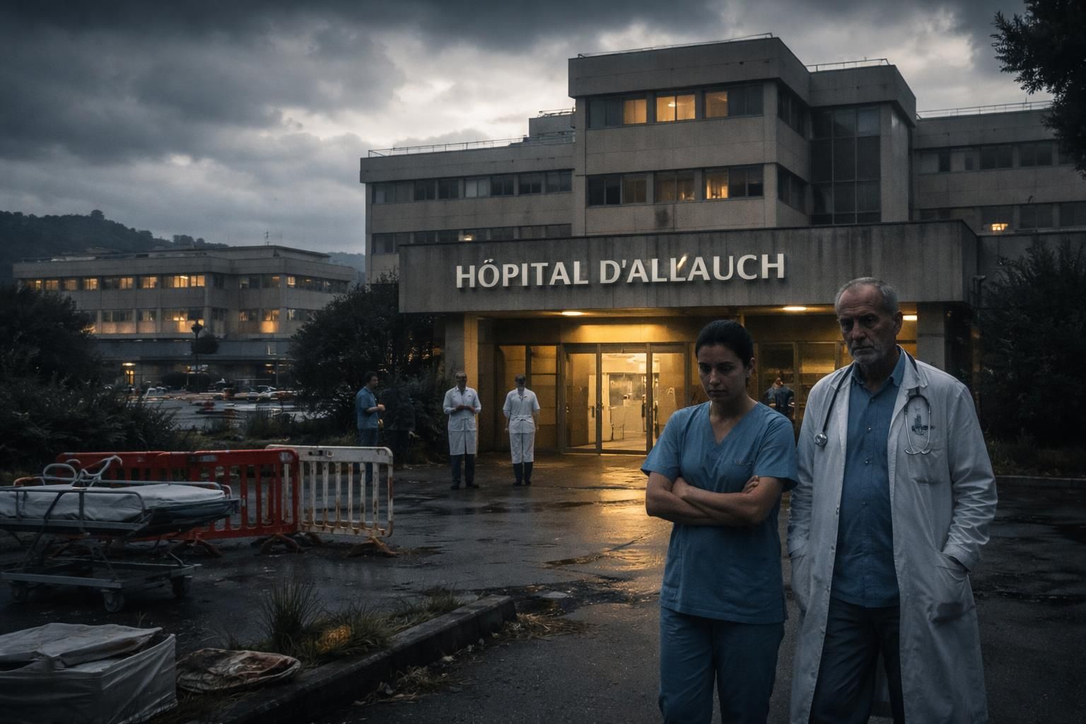 à l'hôpital d'allauch à marseille, le déficit financier connaît une forte hausse, les projets sont à l'arrêt, tandis que la cour des comptes formule des critiques sévères.