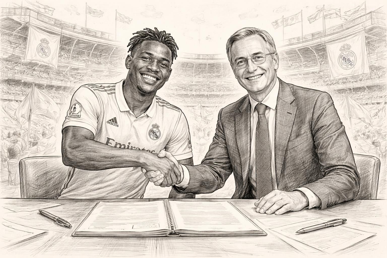 découvrez la première signature estivale du mercato real madrid 2026 : un nouvel attaquant rejoint le club pour renforcer l'équipe et viser de nouveaux succès.