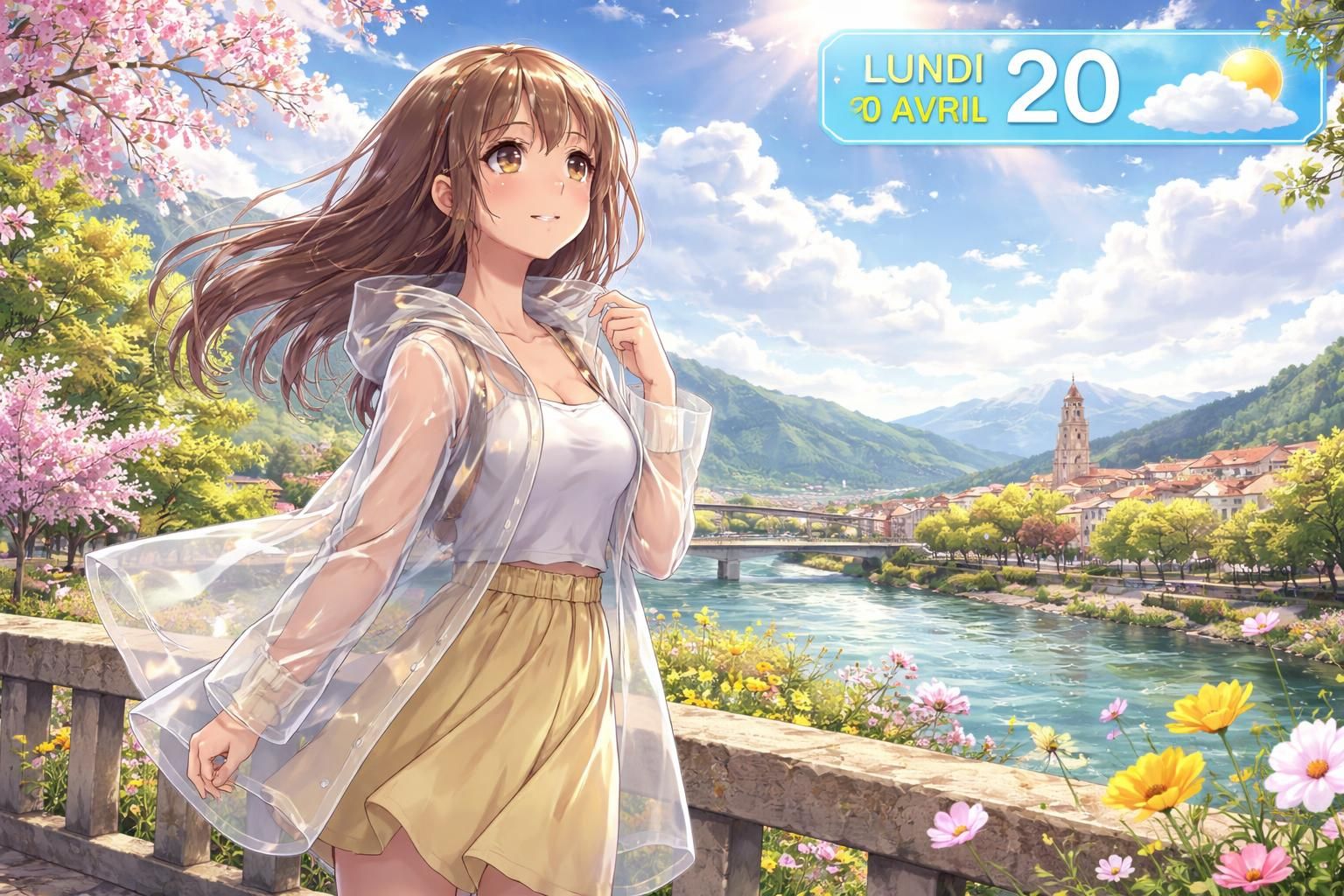 découvrez les prévisions météo du lundi 20 avril 2026 pour valence et sa région sur ouest-france : température, ensoleillement et risques météorologiques.