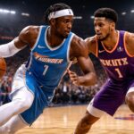 découvrez l'analyse détaillée et les faits marquants du match nba 2026 entre oklahoma city thunder et phoenix suns, disputé le 22 avril. revivez les moments clés et performances des joueurs.