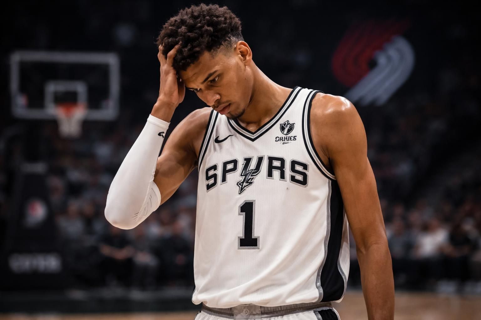 victor wembanyama est forfait pour le match de nba contre portland vendredi en raison d'une commotion cérébrale, annonce le figaro.