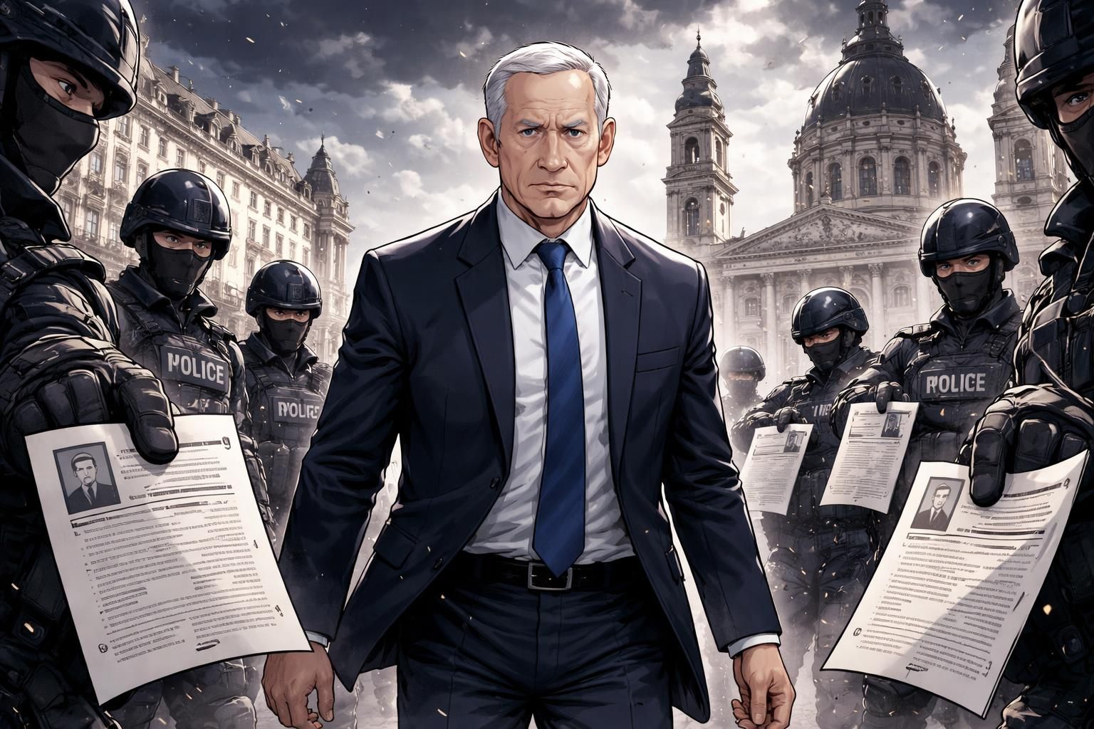 netanyahou risque d'être arrêté à budapest alors que la hongrie réactive ses mandats d'arrêt, intensifiant les tensions politiques internationales.