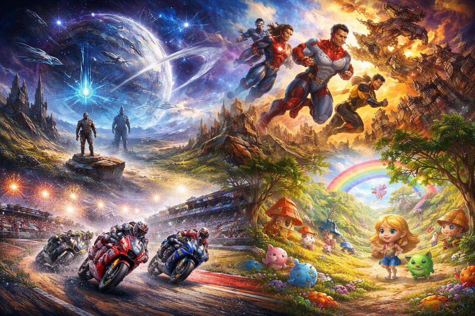 découvrez les nouveautés jeux vidéo : saros, aphelion, motogp 26, invincible vs et adorable adventures arrivent bientôt sur pc, ps4, ps5, switch et xbox one. toute l'actualité et les tests sur maxoe.