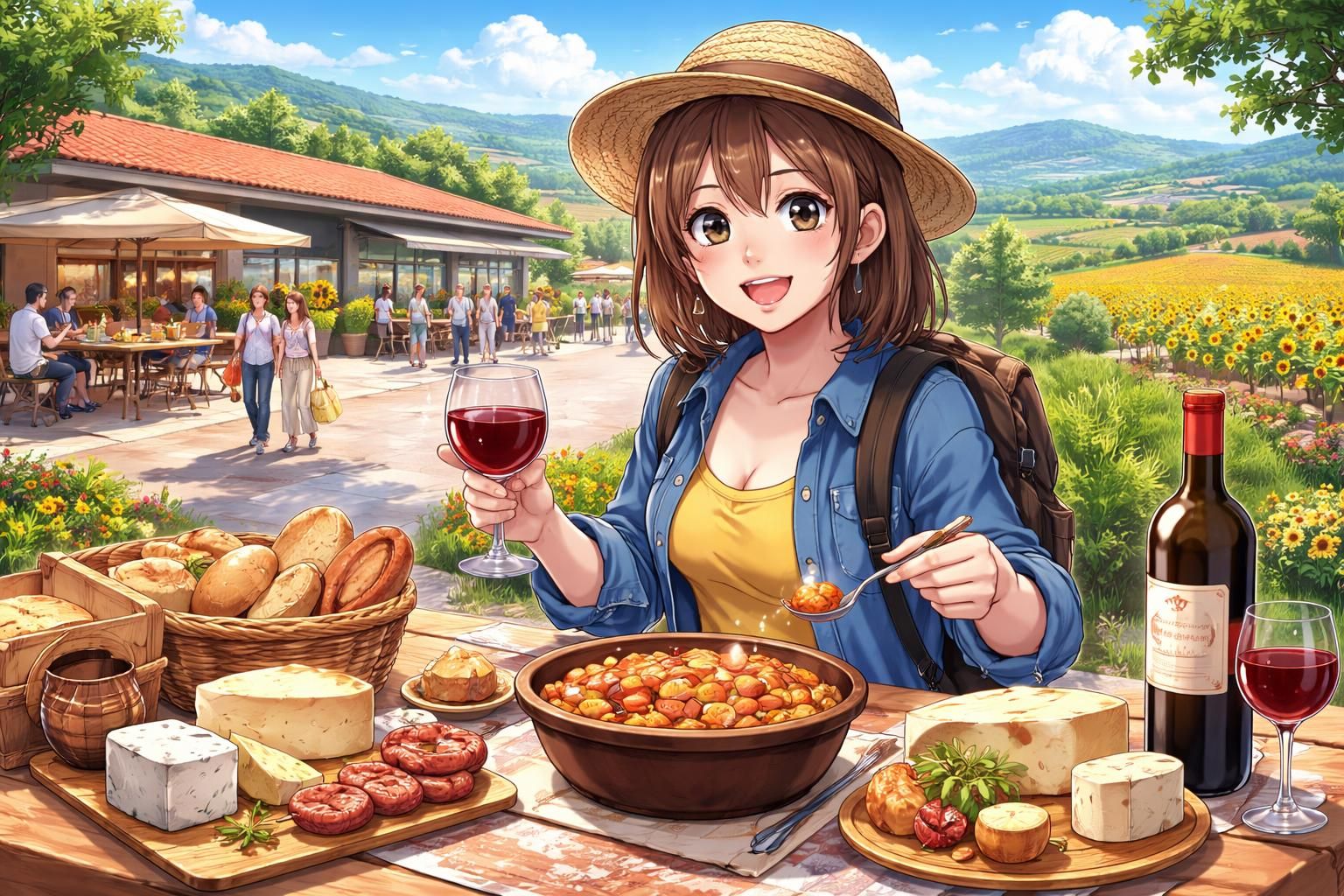 découvrez une halte gourmande exceptionnelle en occitanie sud france les 2 et 13 mai 2026 avec vinci autoroutes, alliant saveurs locales et moments conviviaux lors de votre voyage.