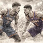 découvrez notre analyse complète et le décryptage détaillé du match entre oklahoma city thunder et phoenix suns du 12 avril 2026 sur trashtalk. toutes les clés pour comprendre la rencontre.