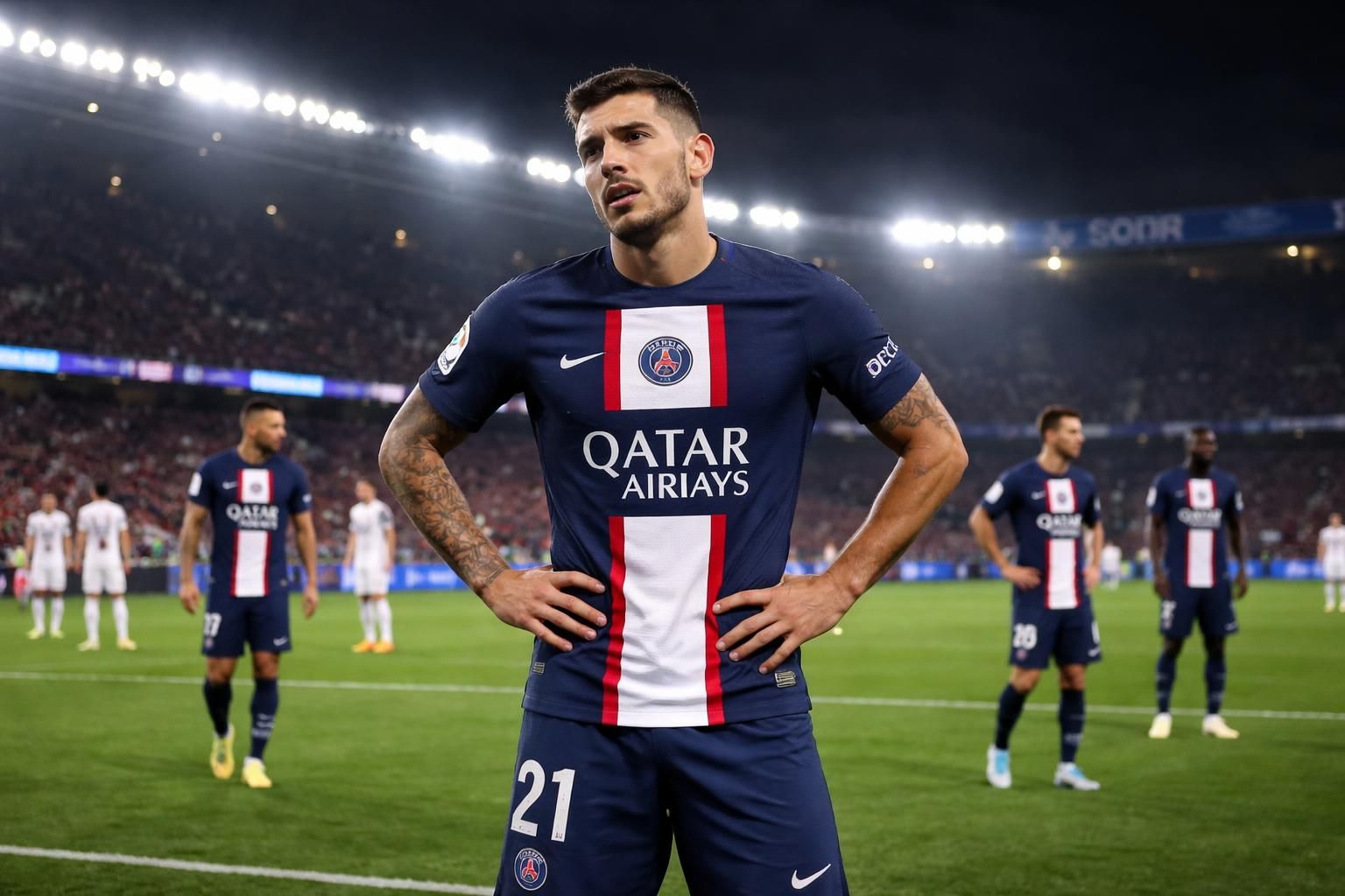 analyse du match psg vs lyon avec les commentaires d'hernandez sur la faible activité offensive de l'ol, décryptage et réactions sur parisfans.