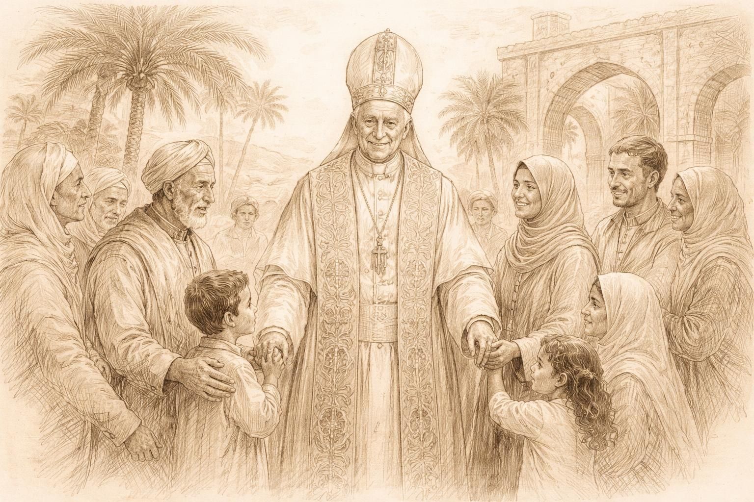 découvrez la tribune du pape léon xiv en algérie, appelant à briser le cycle du ressentiment entre les générations pour bâtir un avenir de paix et de réconciliation.