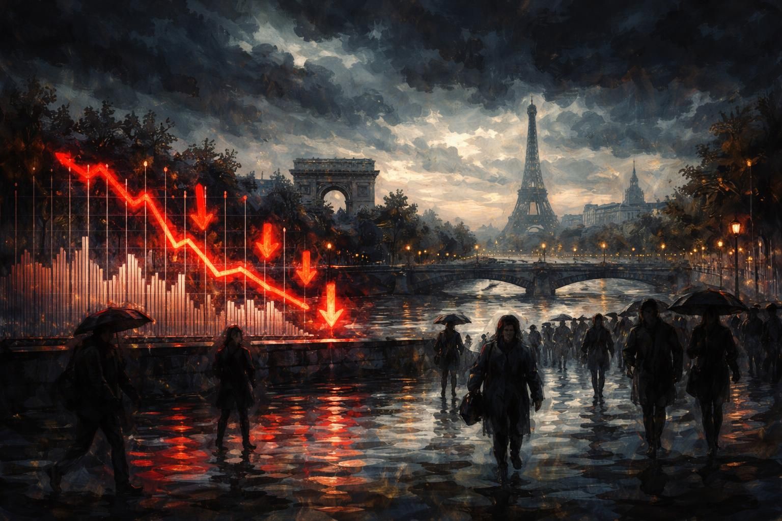 paris en baisse à l'approche de la fin du cessez-le-feu, avec une forte chute des actions thales et safran, reflétant une inquiétude croissante sur les marchés financiers selon zonebourse.