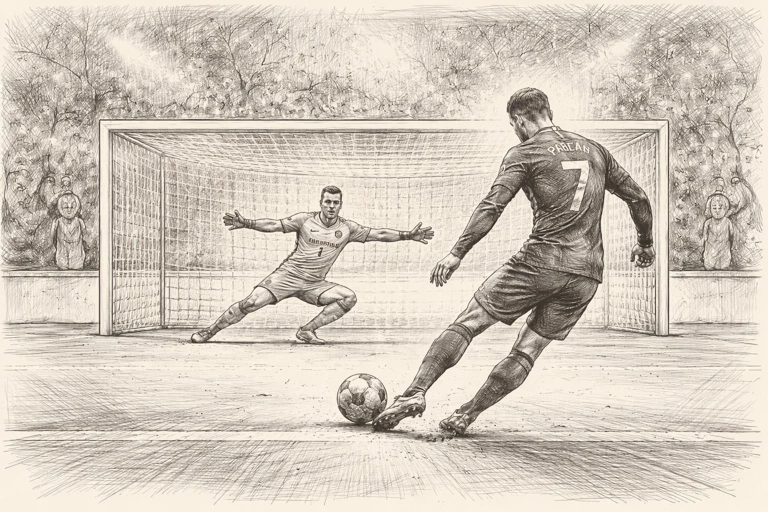 paris marque le premier but du match contre le fc nantes grâce à un penalty réussi, ouvrant ainsi le score.