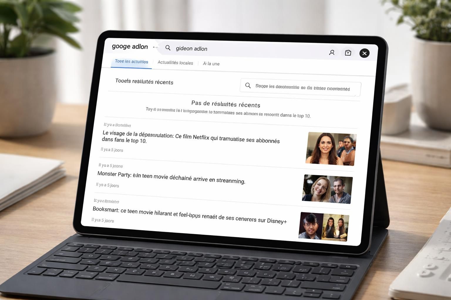 aucun article récent sur gideon adlon n'a été publié dans les 4 derniers jours selon google news. restez informé en consultant régulièrement les mises à jour.