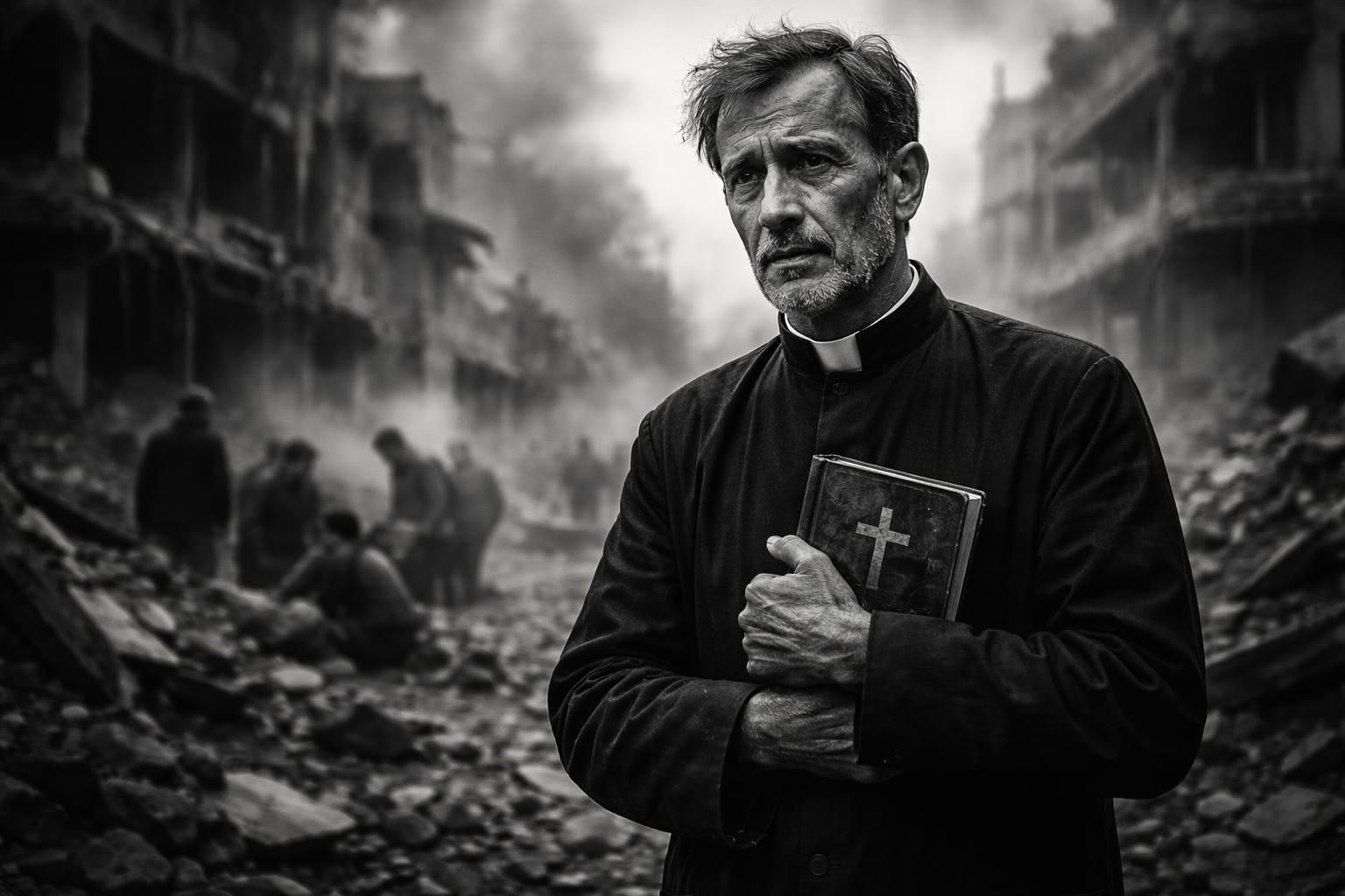 découvrez le témoignage émouvant d'un prêtre au cœur du drame à gaza, qui se présente non pas comme une ong, mais comme un messager du christ, partageant son expérience et son espoir malgré la crise.