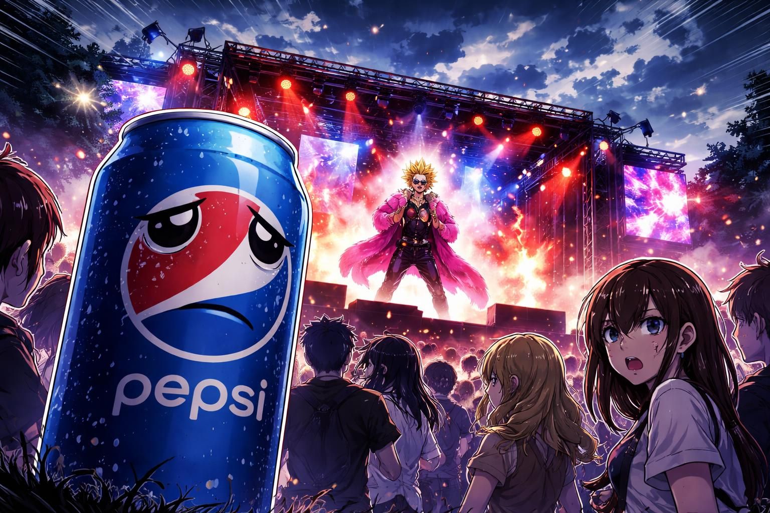 pepsi annonce son retrait du parrainage du wireless festival suite à la controverse autour de la programmation de kanye west, suscitant débats et réactions dans le monde de la musique.