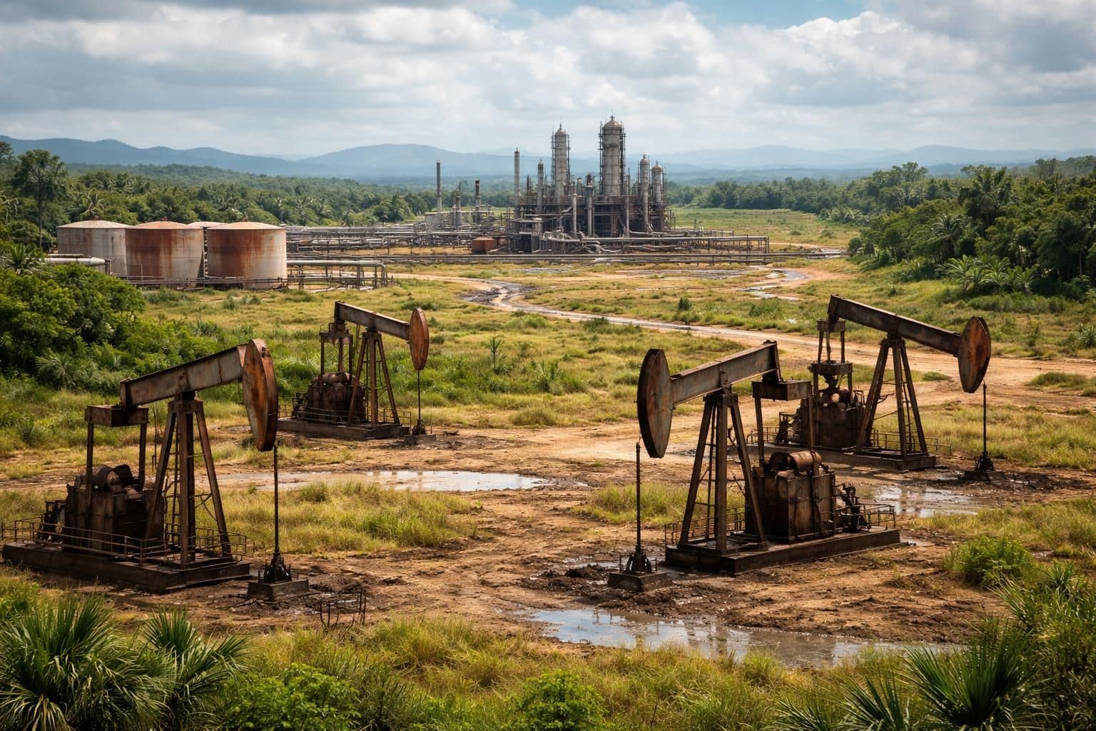 découvrez comment le venezuela n'exploite qu'un tiers de sa capacité réelle de production pétrolière, impactant le marché mondial selon nlto.