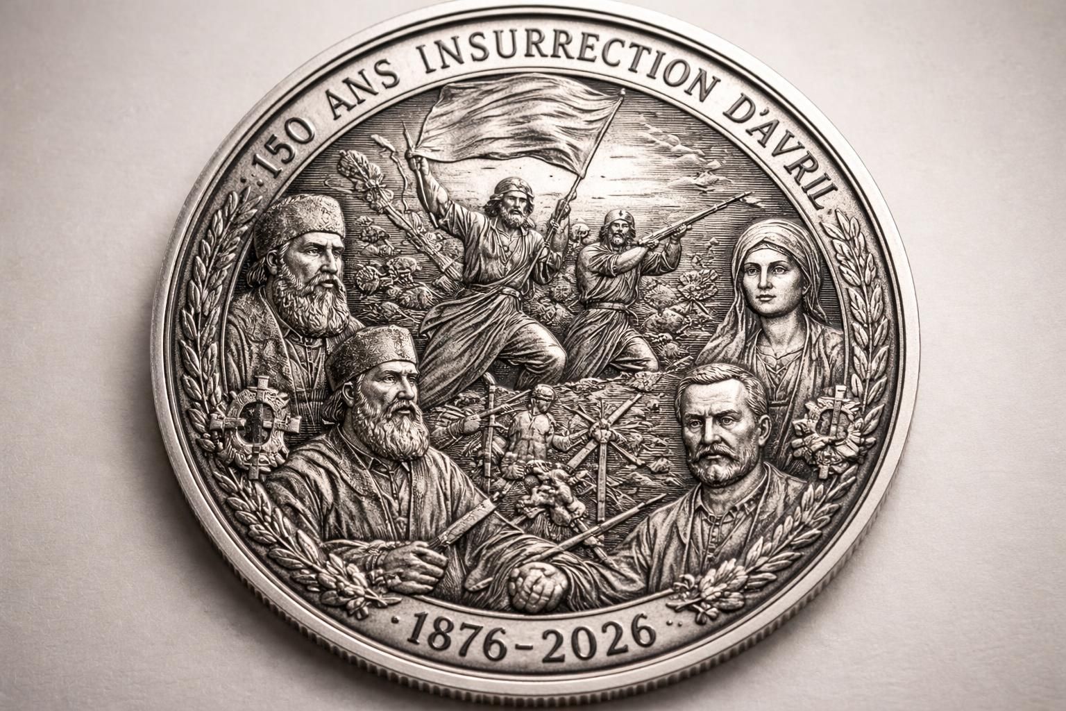 découvrez la pièce d’argent commémorative célébrant les 150 ans de l’insurrection d’avril, un hommage historique à ce moment clé de l’histoire.