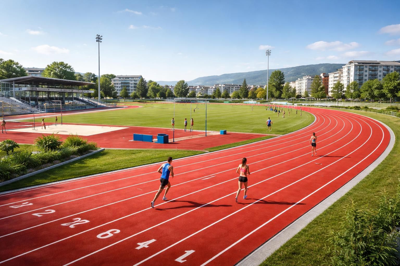 découvrez les investissements majeurs prévus par la ville d'issoire en 2026 pour la nouvelle piste d'athlétisme à pomel, un projet phare pour le développement sportif local.