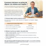 découvrez comment déclarer correctement votre prime de départ à la retraite aux impôts et évitez les erreurs pour optimiser votre fiscalité.