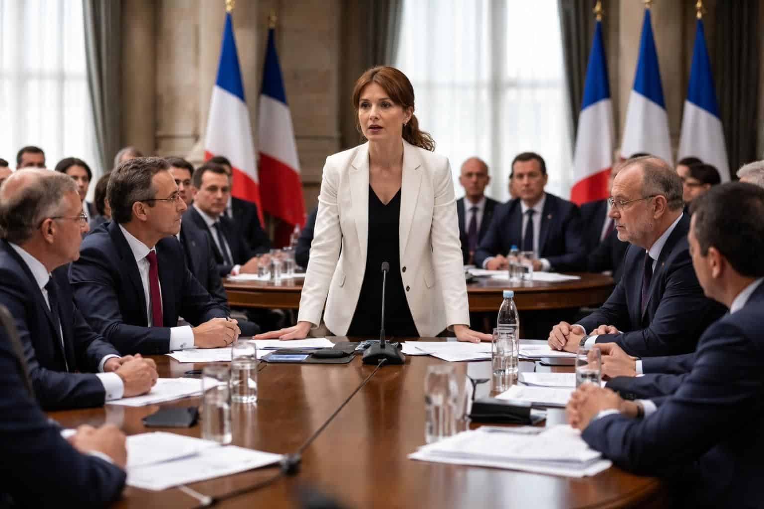 aurore bergé organise un débat essentiel avec les leaders parlementaires ce mardi pour discuter du projet de loi contre l'antisémitisme, visant à renforcer la lutte contre les actes haineux.