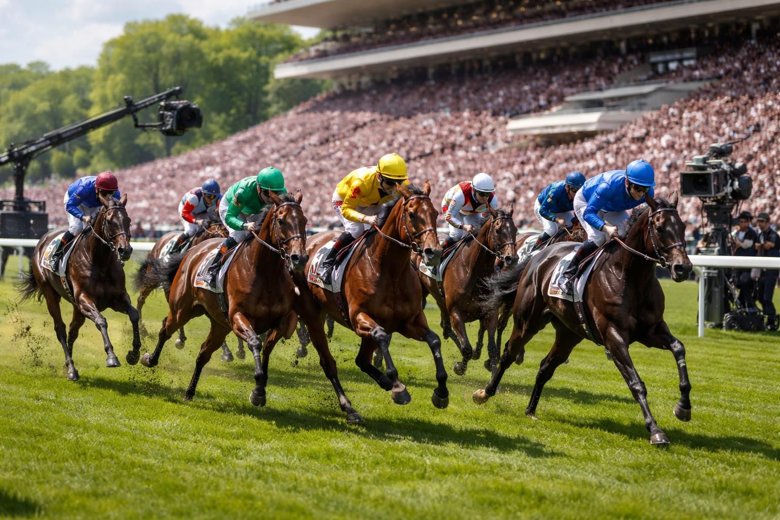 suivez le quinté+ prix de marly à longchamp le 26/04/2026 : découvrez la liste des partants, les pronostics détaillés et revivez la course 3 en vidéo exclusive sur equidia.