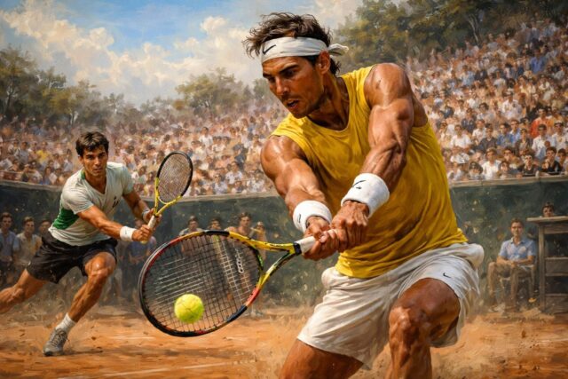 Rafa-Jodar-egalise-un-exploit-historique-dAlcaraz-et-Nadal-en-tennis-640x427 Les Knicks dominent les Cavaliers 121-108 : résumé et analyses sur RDS