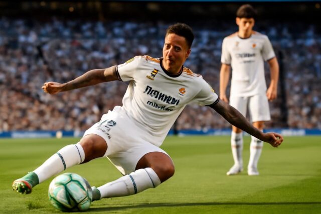 Real-Madrid-Le-regain-de-forme-dEder-Militao-relegue-Dean-Huijsen-au-second-plan-640x427 Premier League (J27) : Découvrez où regarder en direct le choc Tottenham – Arsenal à la télé