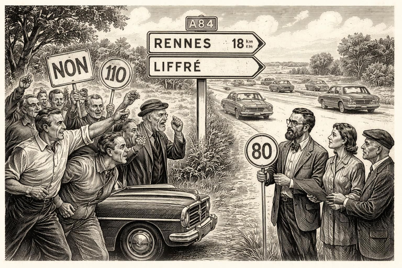 découvrez le débat animé autour de la réduction de la vitesse sur l’a84 entre rennes et liffré, entre critiques et défenseurs, et ses implications pour la sécurité et la circulation.