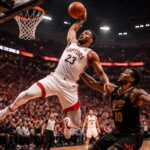 découvrez l'analyse détaillée du match nba entre les toronto raptors et les cleveland cavaliers le 26 avril 2026. suivez les performances, les enjeux et les moments clés sur bebasket.