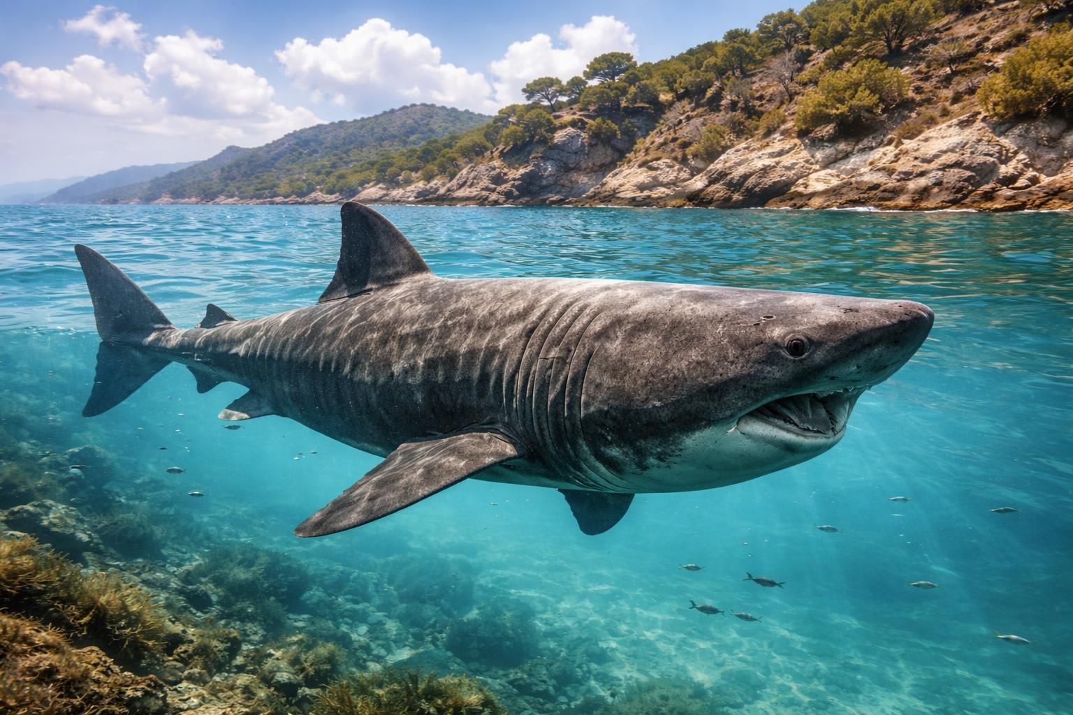 découvrez la nouvelle observation surprenante d'un requin-pèlerin près des côtes catalanes, après les récents passages à port-la-nouvelle et argelès-sur-mer en méditerranée.