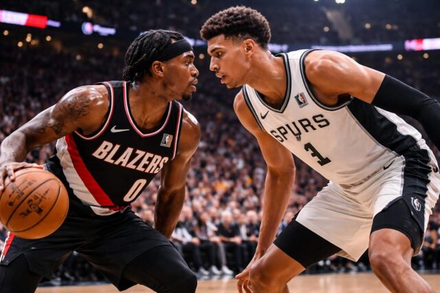 Resume-et-analyse-du-duel-NBA-entre-Portland-Trail-Blazers-et-San-Antonio-Spurs-du-24-avril-2026-TrashTalk-640x427 Analyse Gratuite du Duel Andrey Rublev vs Nikoloz Basilashvili - Masters 1000 de Rome 2026 | RueDesJoueurs