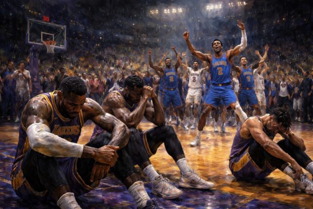 Retour-sur-une-nuit-difficile-Les-Lakers-ecrases-par-le-Thunder-dans-une-soiree-cauchemardesque-640x427 Paris ouvre le score grâce à un penalty face au FC Nantes