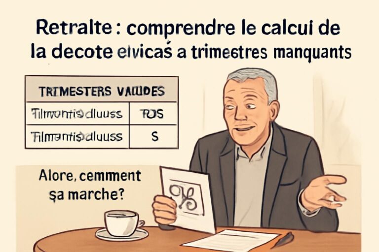 Retraite : Maîtriser la décote pour trimestres manquants