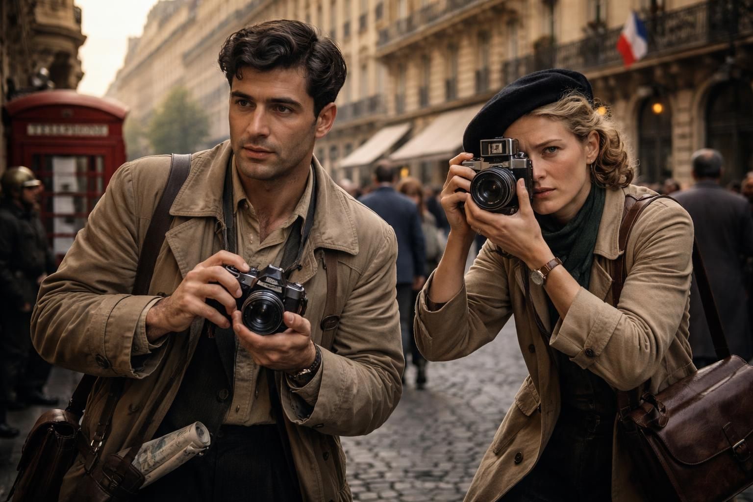 découvrez l'exposition unique à paris consacrée à robert capa et lee miller, deux légendes du photojournalisme, et plongez dans leur univers captivant à travers des images emblématiques.