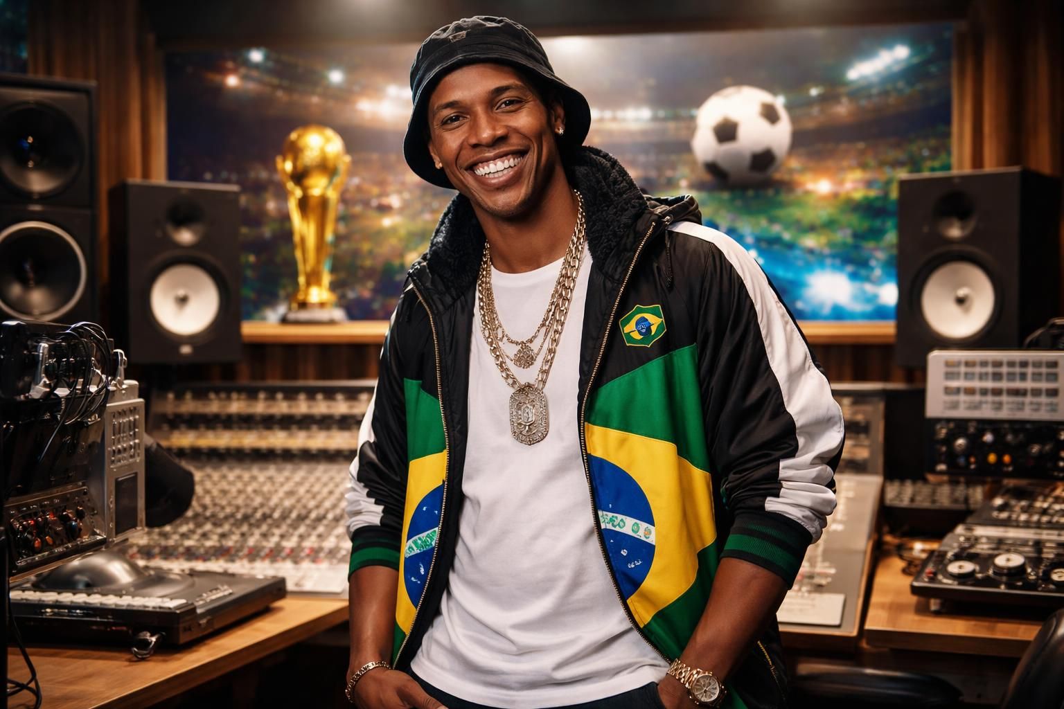 découvrez ronaldinho, légende du football brésilien, qui dévoile un album inédit dédié à la coupe du monde, marquant son entrée dans la musique sous un nouveau label.